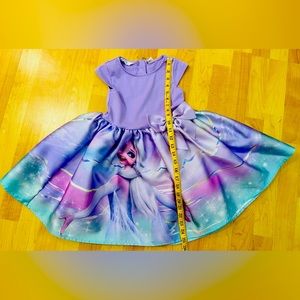 H&M Elsa Frozen Lavender/Purple Disney Princess Dress. EUC. Size 5/6